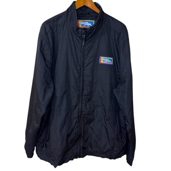 Vintage Malcolm Smith Jacket Men 3X Black Nylon Retro MSR Racing Sport Drive - Picture 1 of 8
